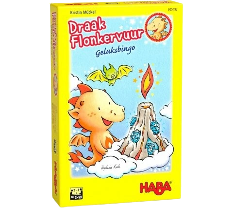 Draak Flonkervuur; Geluksbingo - HABA  