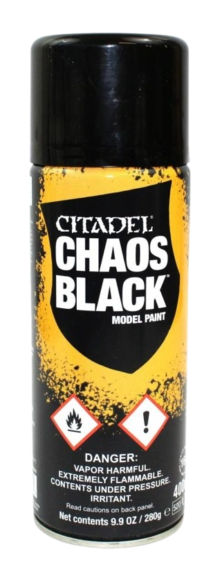 Chaos black spray 