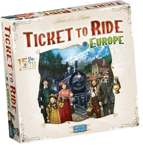Ticket to ride 15 jaar europa 