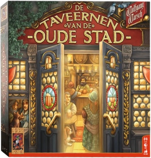 De taveernen van de oude stad