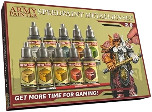 Army painter speedpaint Metallics set
