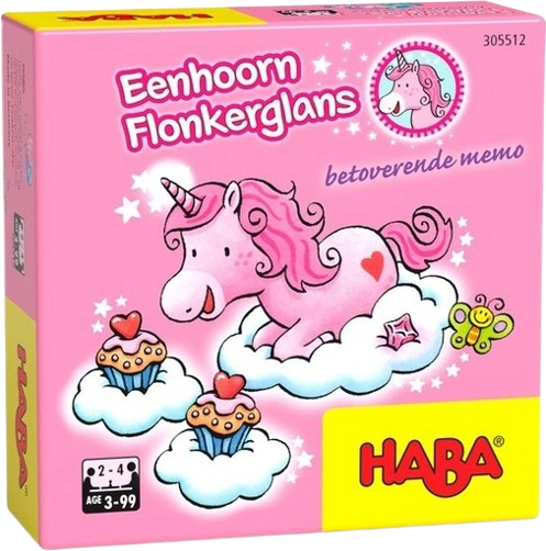 eenhoorn flonkerglans betoverende memo- haba