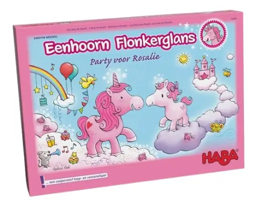 Eenhoorn Flonkerglans: Party voor Rosalie - HABA