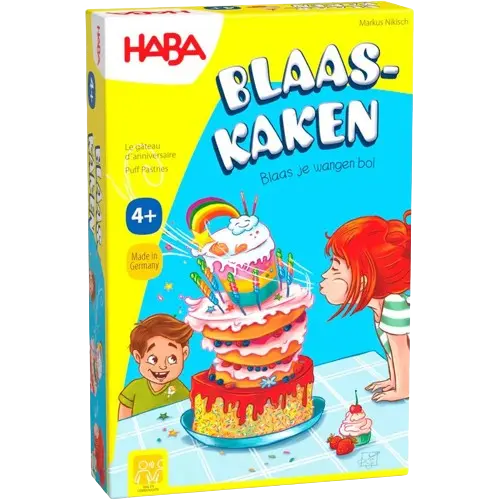 Blaaskaken - Blaas je wangen bol - HABA
