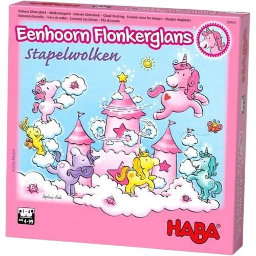 Eenhoorn Flonkerglans: Stapelwolken - HABA