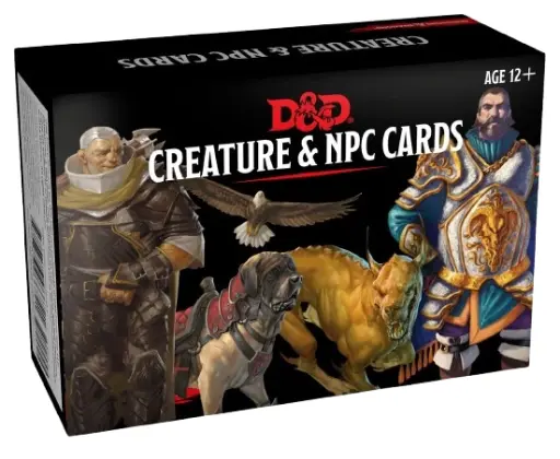 Dnd creature &npc cards
