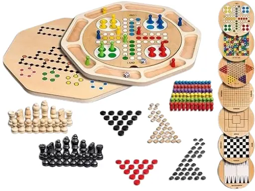 9 wooden game 